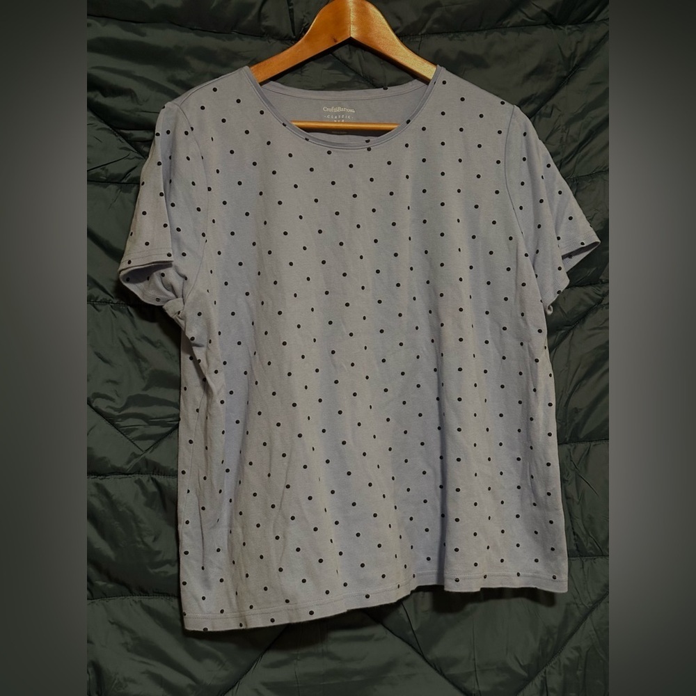 Women’s Croft and Barrow Classic Tee Polka Dot